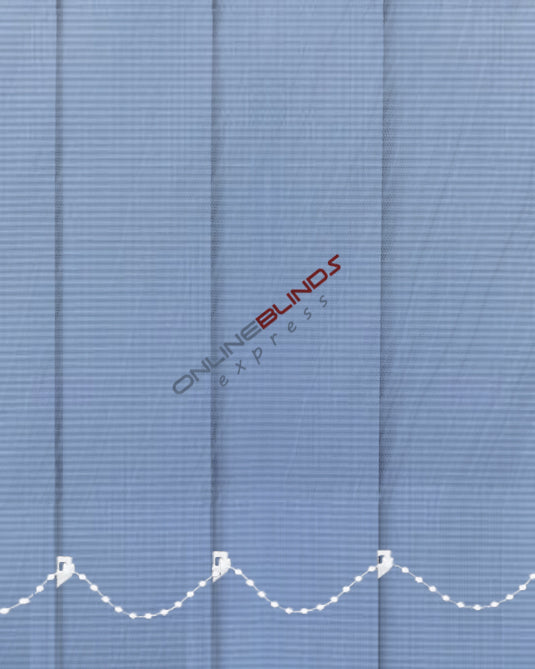 AQUALUSH PIGEON - PVC Waterproof Blackout Vertical Blinds