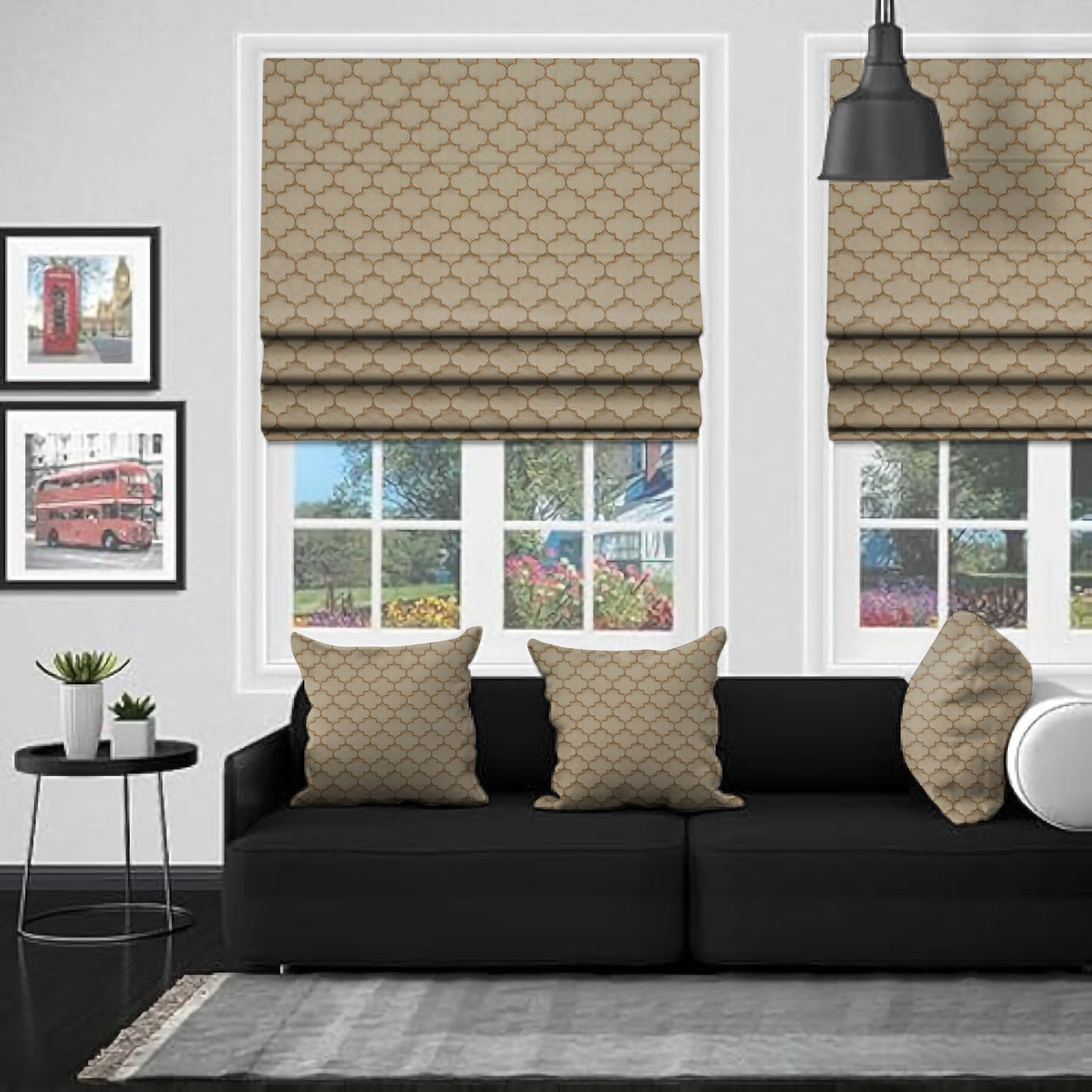 Alhambra Gold - Roman Blind