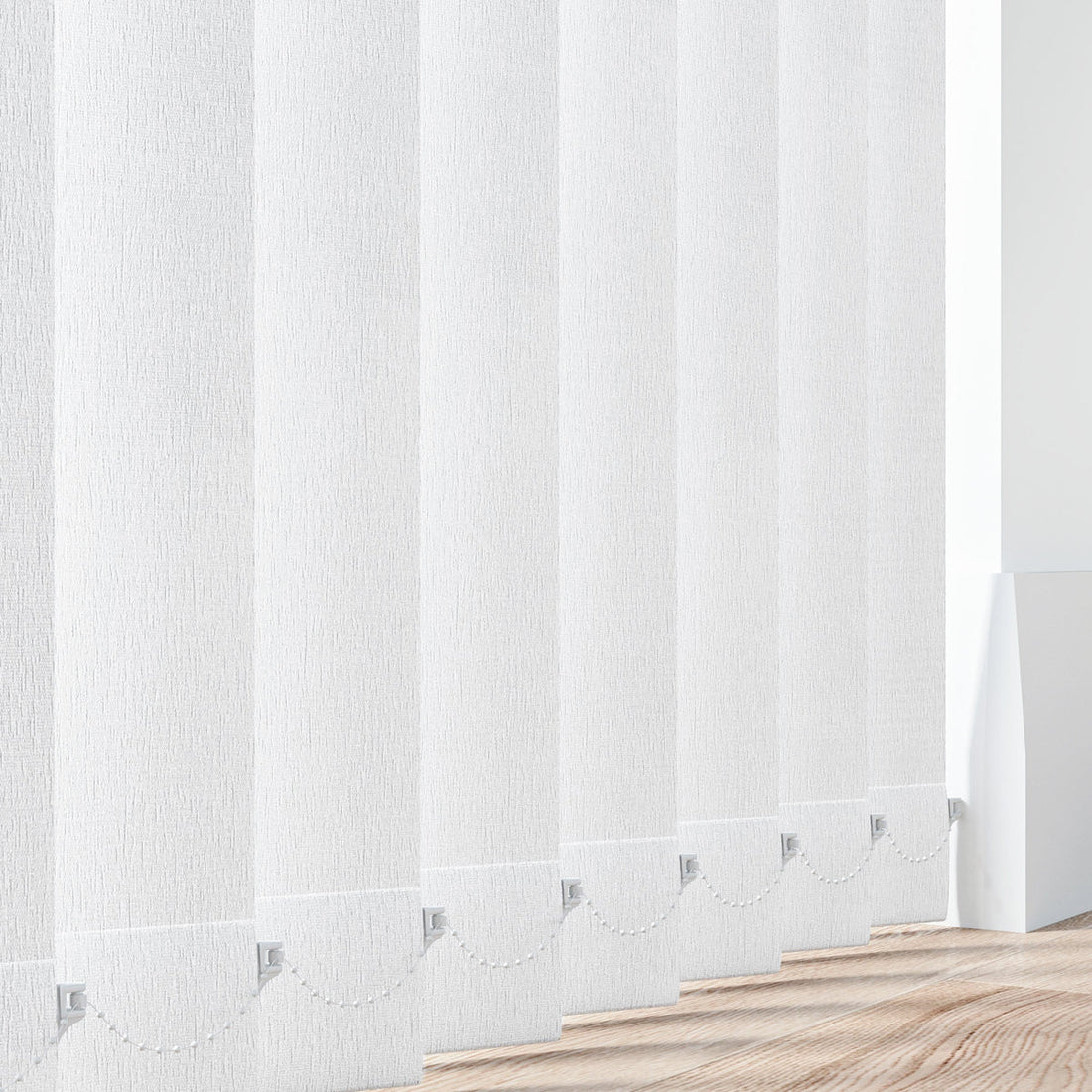 Cloud White - Vertical Replacement Slats - Online Blinds Express
