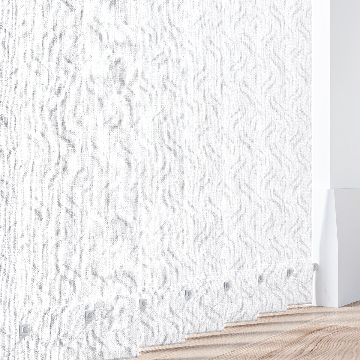Gravity White- PVC Waterproof Replacement Slats