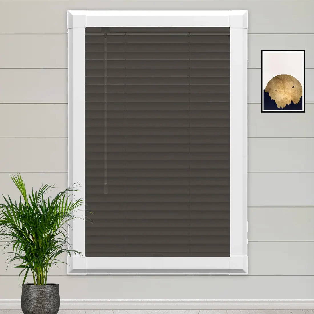 Hazel Perfect Fit Wooden blind - Online Blinds Express