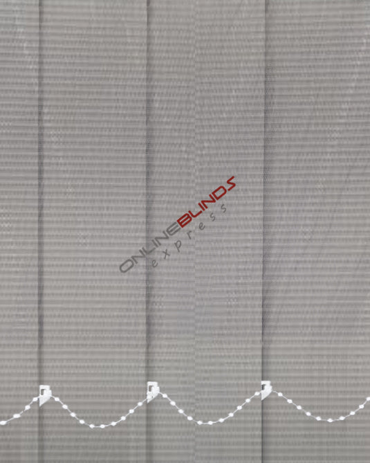 LUXARY CREAM - PVC Waterproof Blackout Vertical Blinds