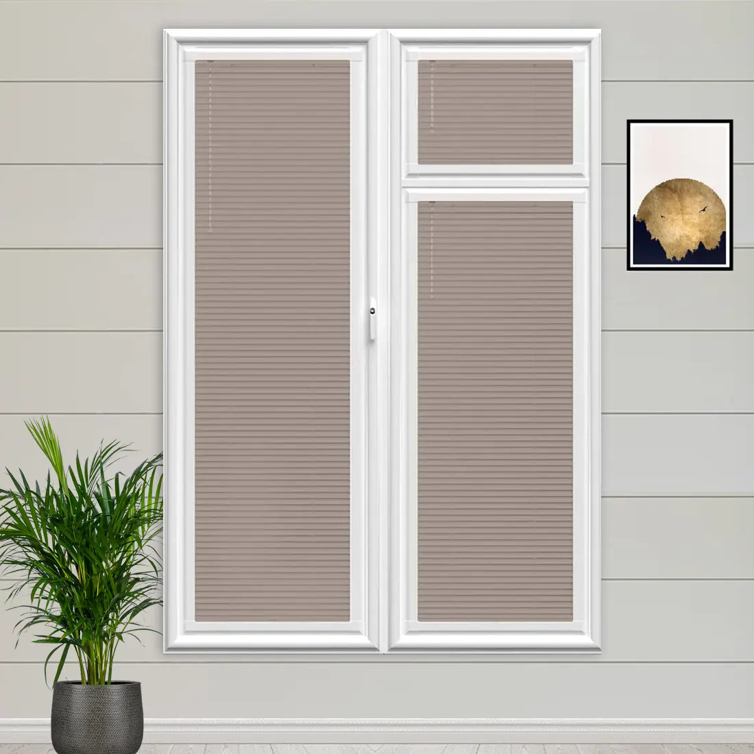 Mushroom Perfect Fit Metal Blind