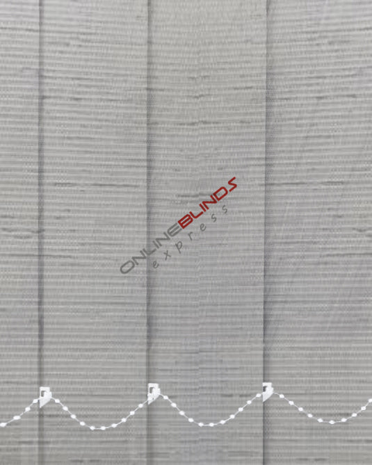 PLAZA STEEL – PVC WATERPROOF BLACKOUT VERTICAL BLINDS