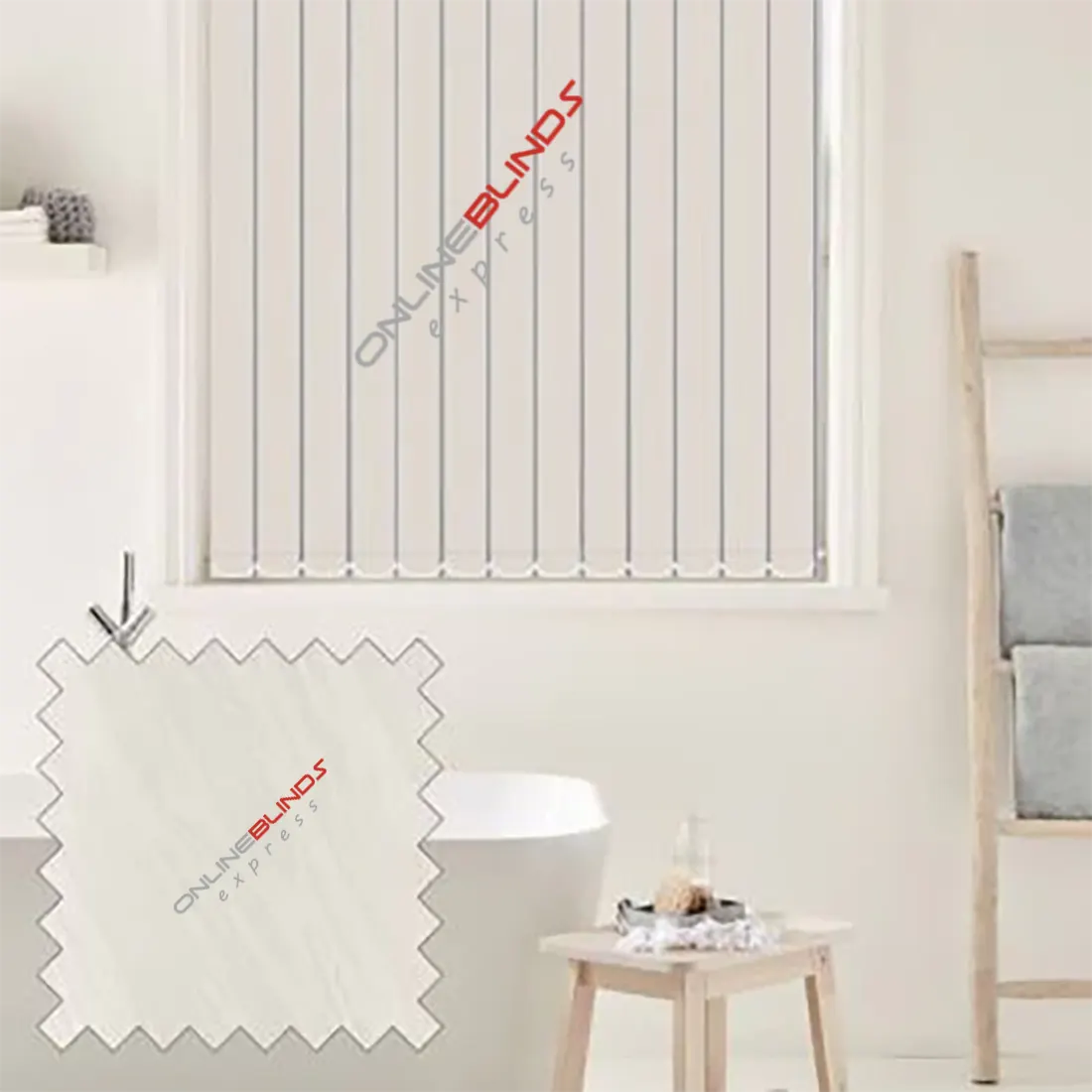 Pacific Ivory - Vertical Blinds