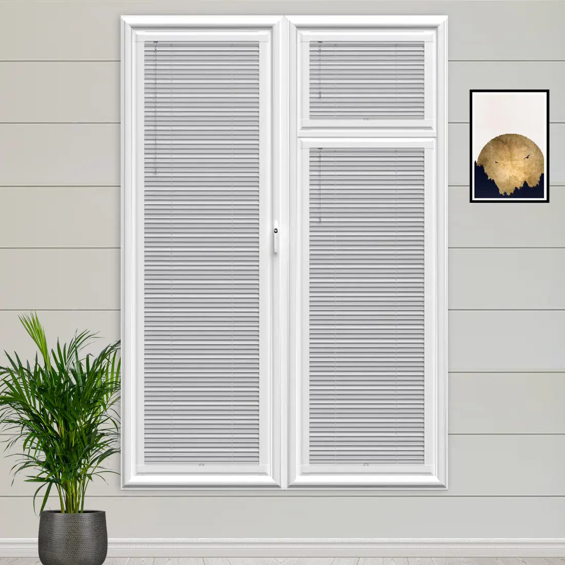 Pinstripe Perfect Fit Metal Blind