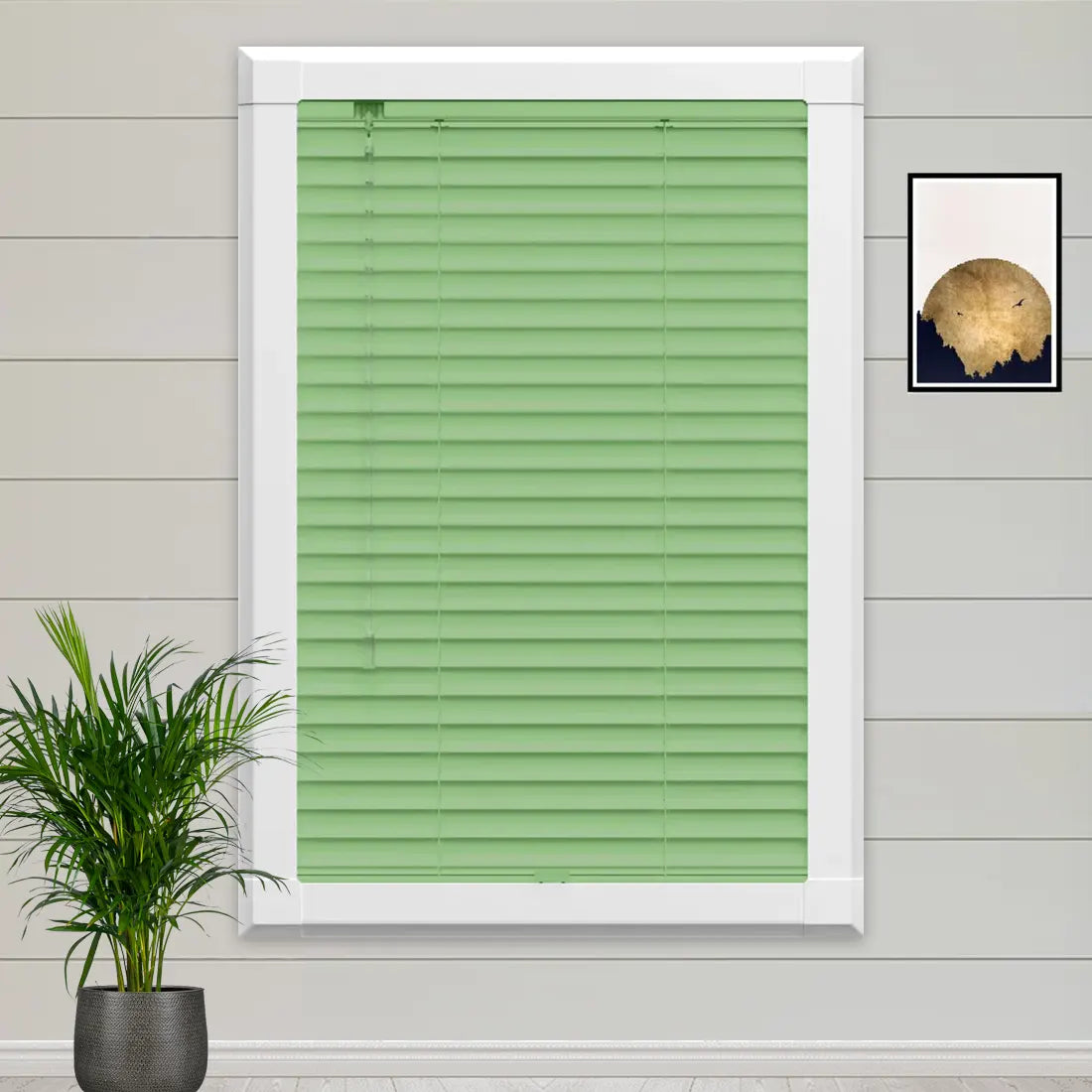 Pistachio Perfect Fit Metal Blind - Online Blinds Express