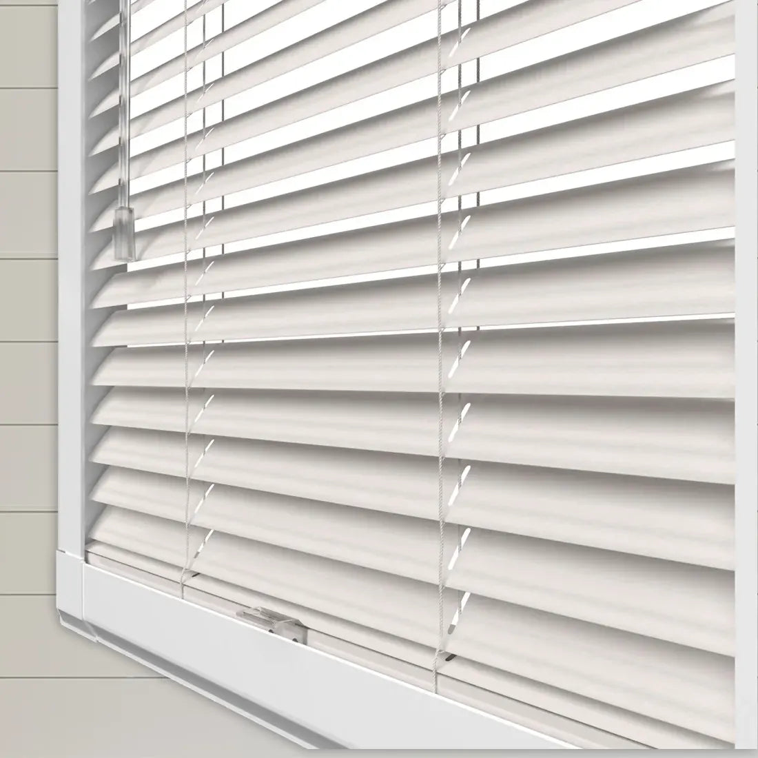 Satin Silver Perfect Fit Metal Blind - Online Blinds Express
