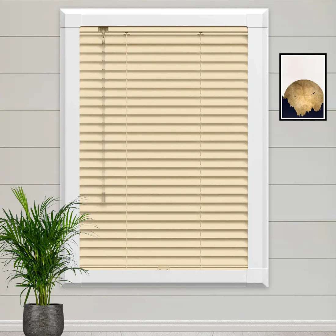 Scottish Pine Perfect Fit Metal Blind - Online Blinds Express