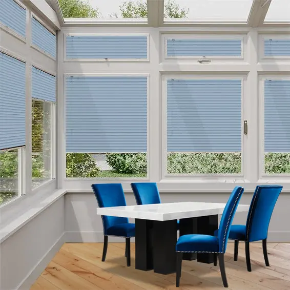 Sea Blue Perfect Fit Metal Blind - Online Blinds Express