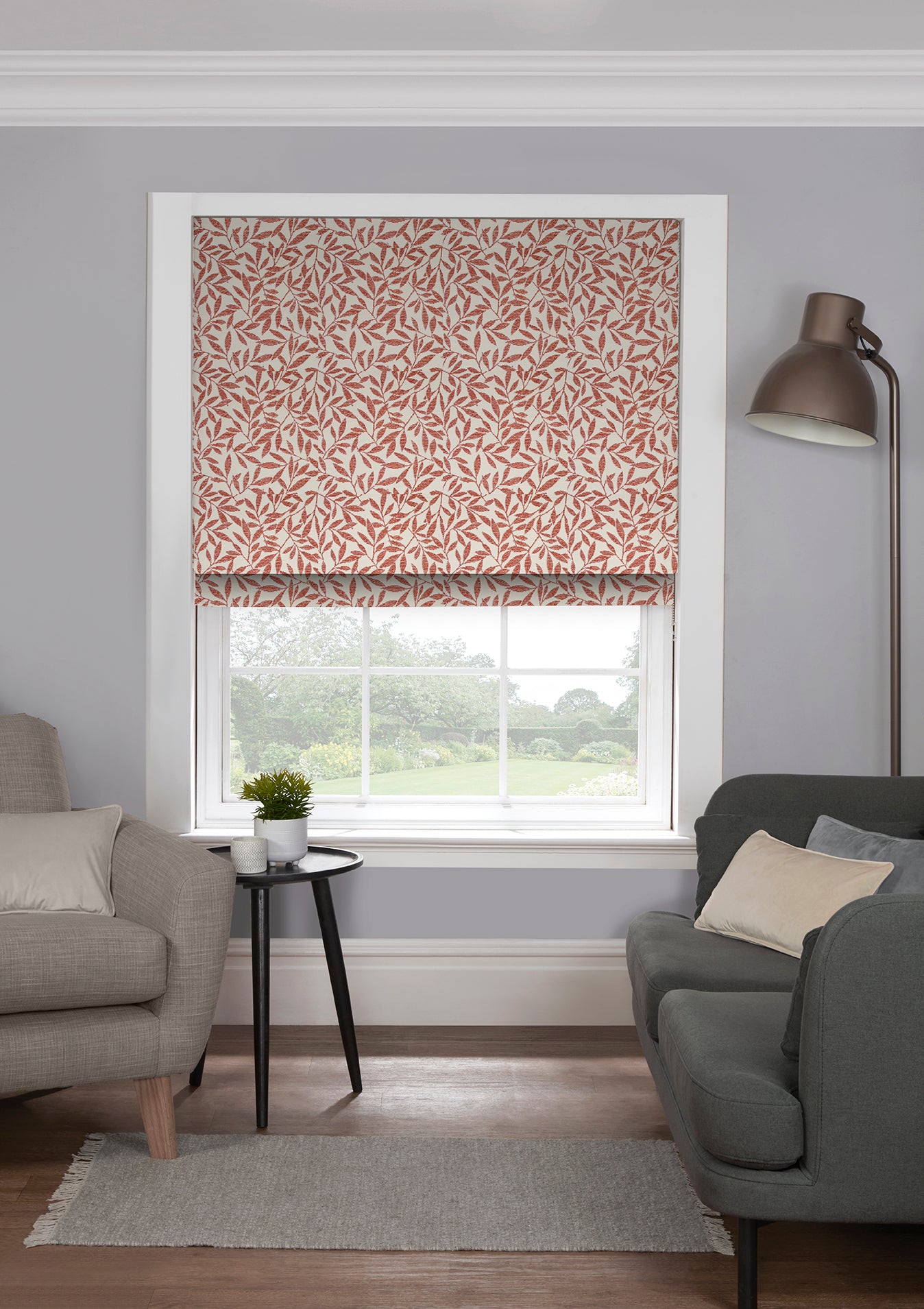 Serene Terracotta EB - Roman Blind
