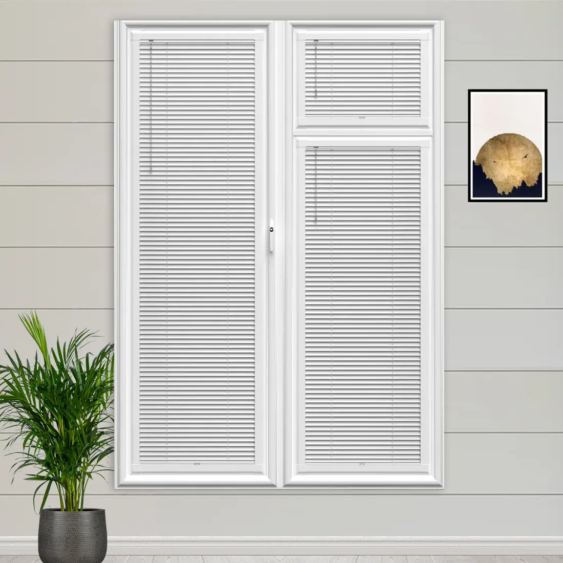 Snowflake Perfect Fit Metal Blind