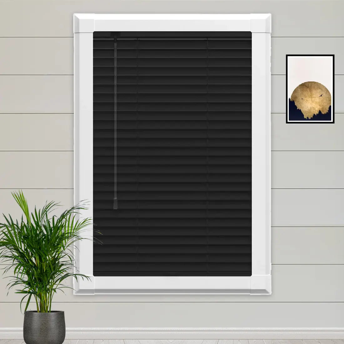 Sparkle Black Perfect Fit Metal Blind