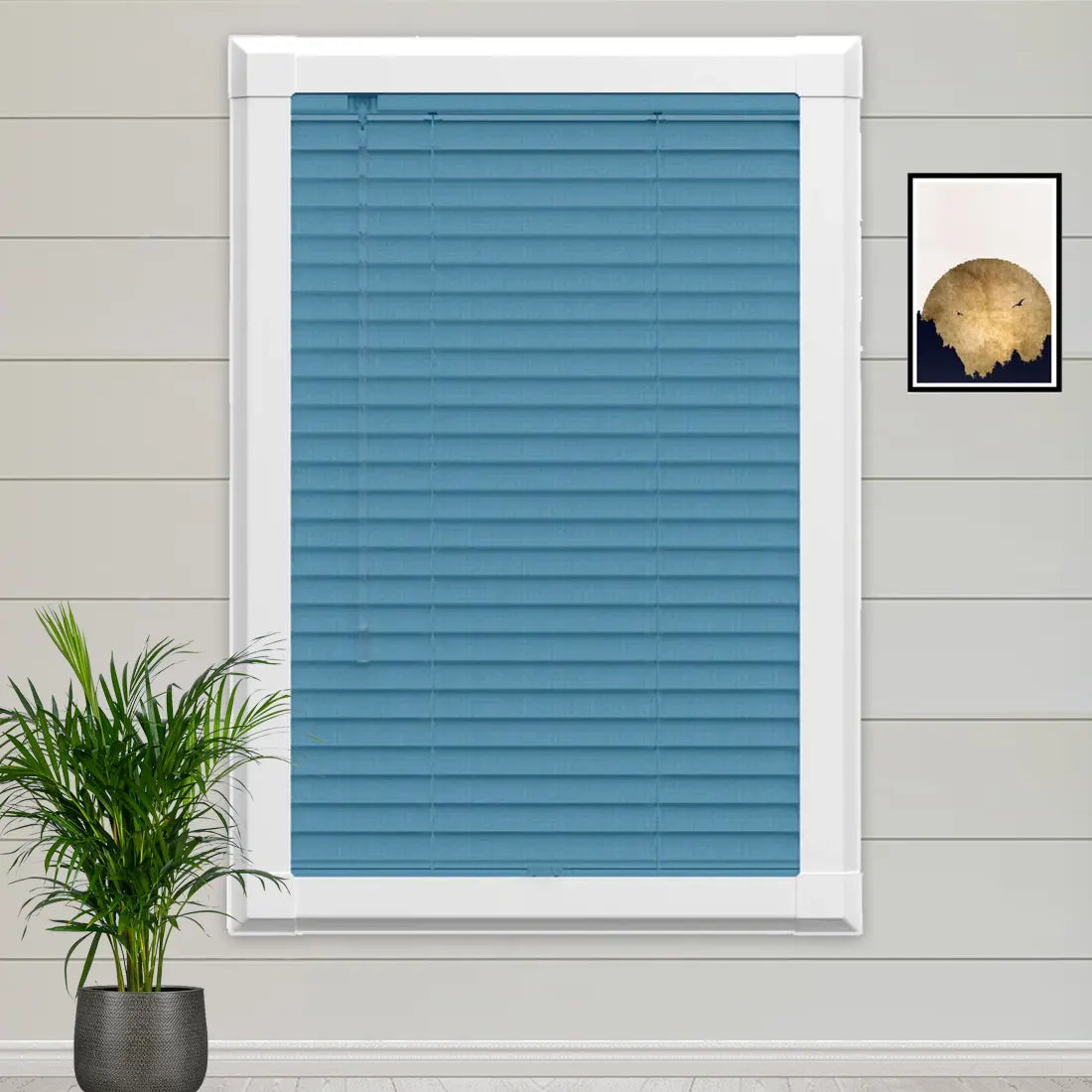 Sparkle Blue Perfect Fit Metal Blind - Online Blinds Express