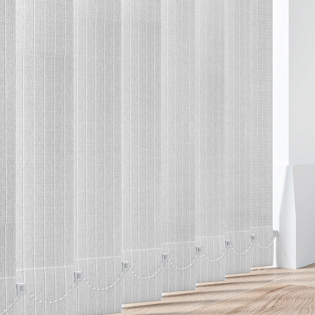 Stripe White - Vertical Blinds