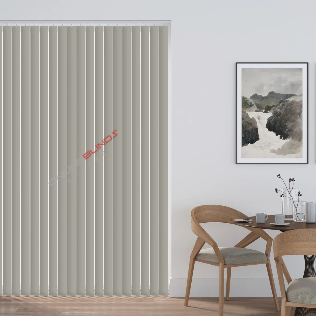 Sweet Toffee - Brown Vertical Blinds