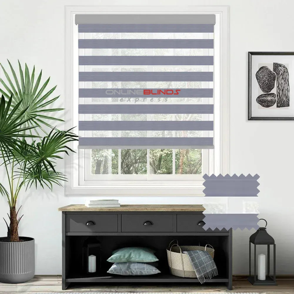 Tokyo Twilight Motorised Day and Night Blind - Online Blinds Express