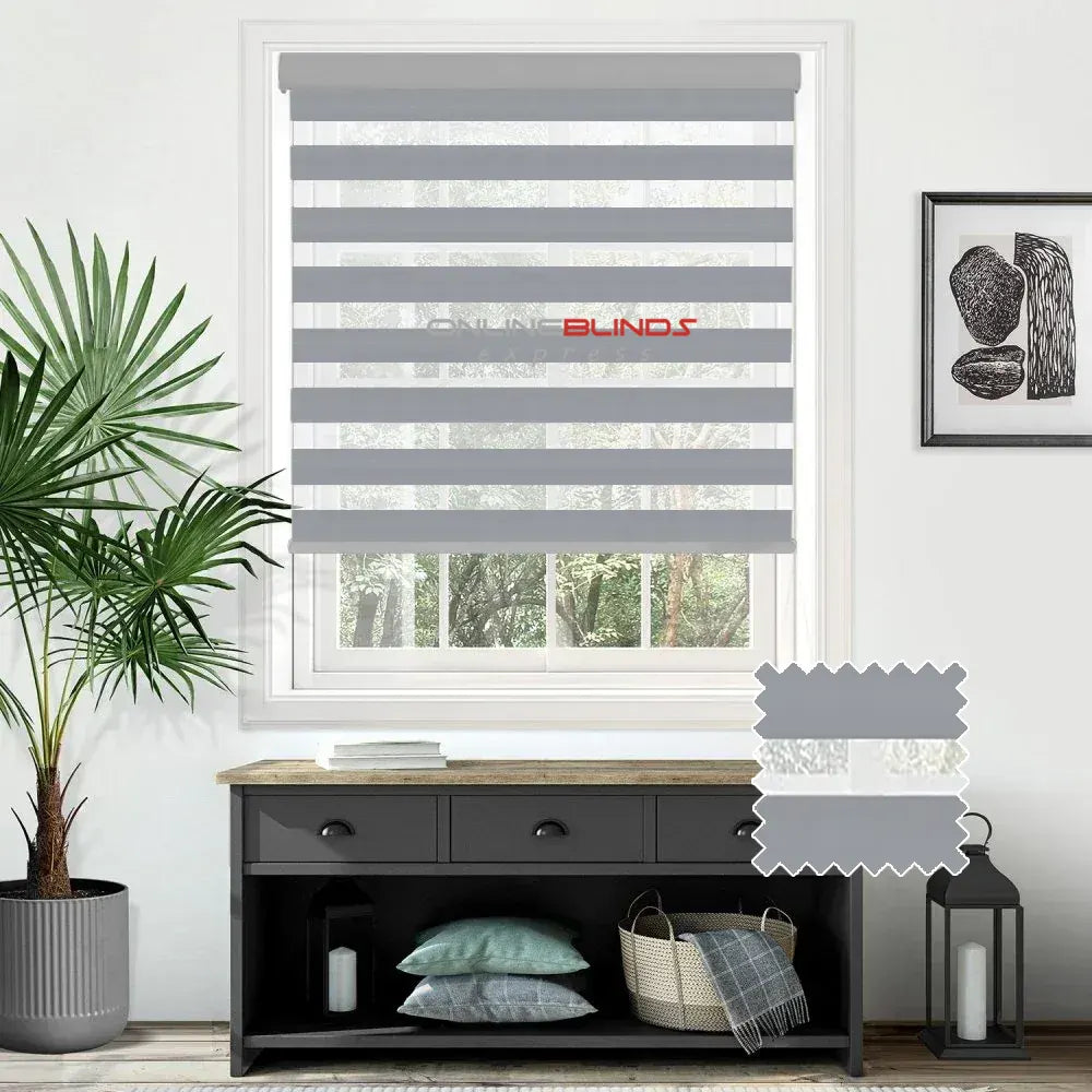 Tokyo Dusk Motorised Day and Night Blind - Online Blinds Express
