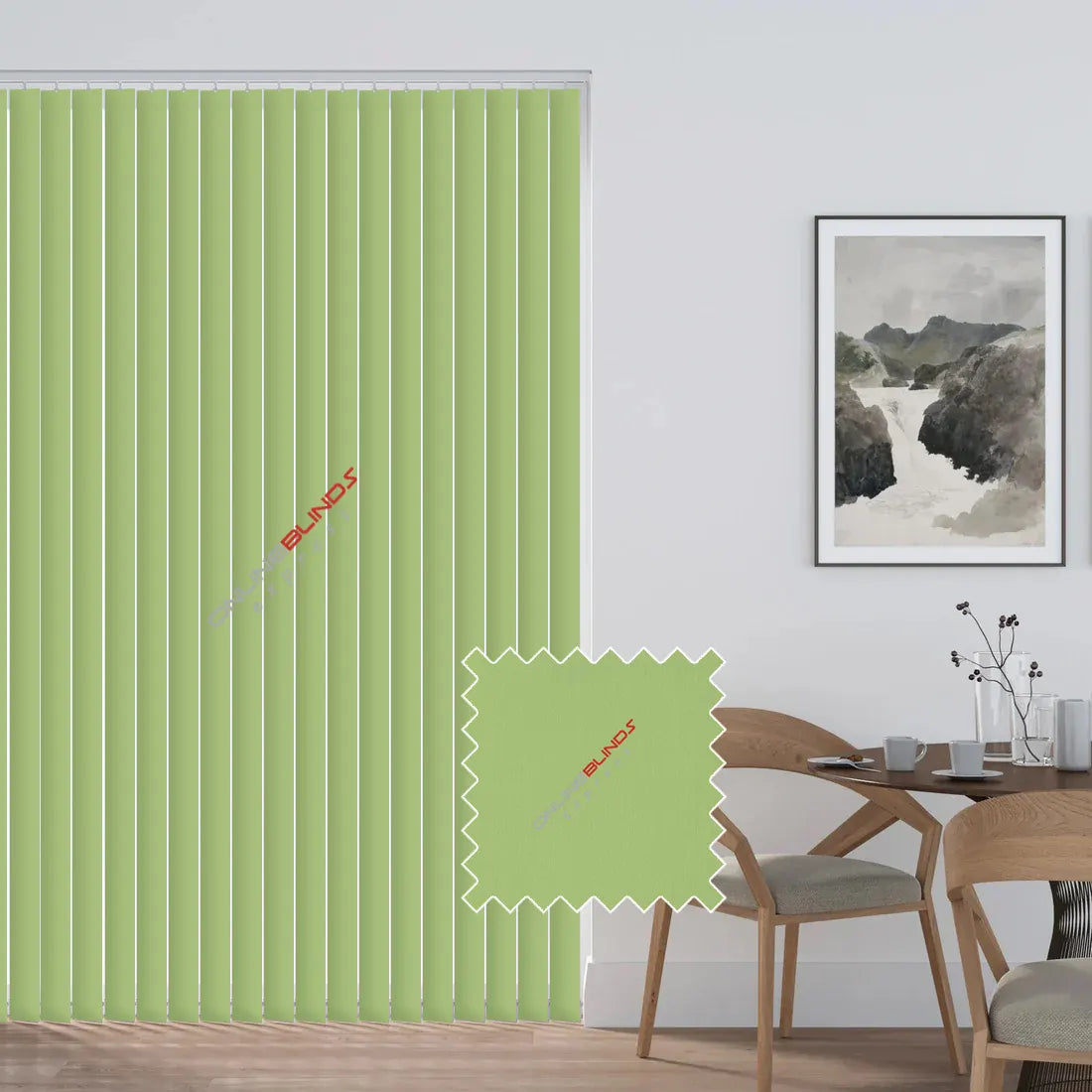 Unity Lime - Green Replacement Slats - Online Blinds Express