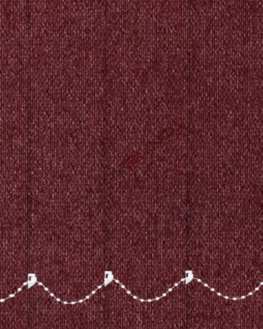Unity Brick - Burgundy Replacement Slats - Online Blinds Express