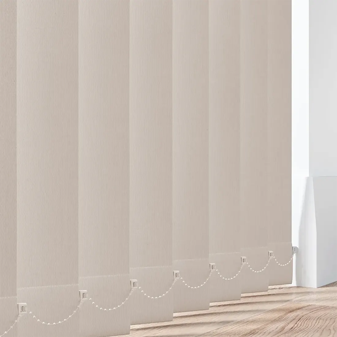 Aqualush Beige PVC Waterproof Replacement Slats - Online Blinds Express