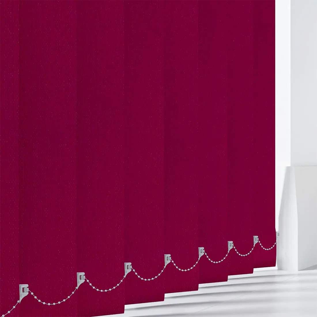 Aqualush Red PVC Waterproof Replacement Slats - Online Blinds Express