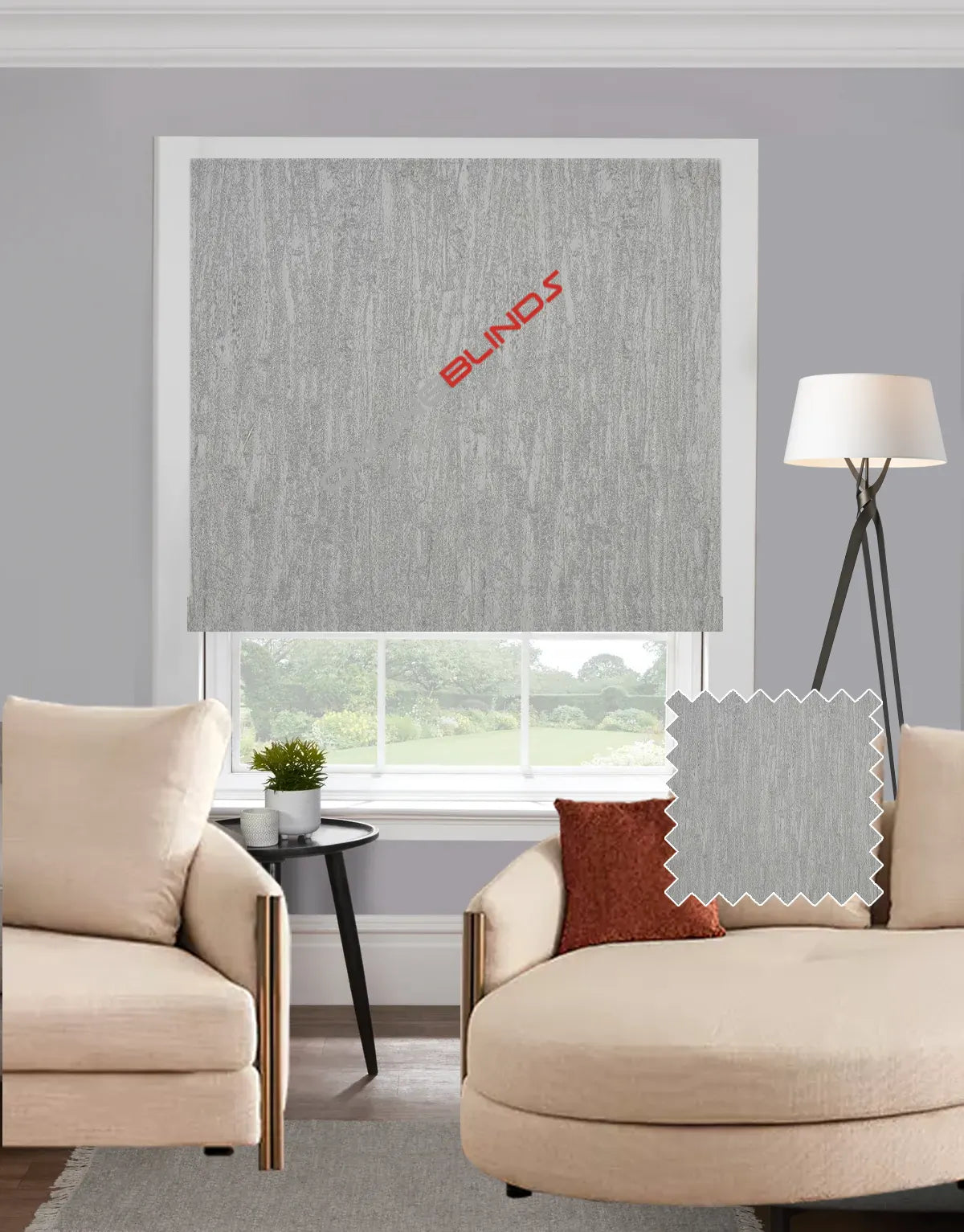 Bali Shell EB - Roman Blind