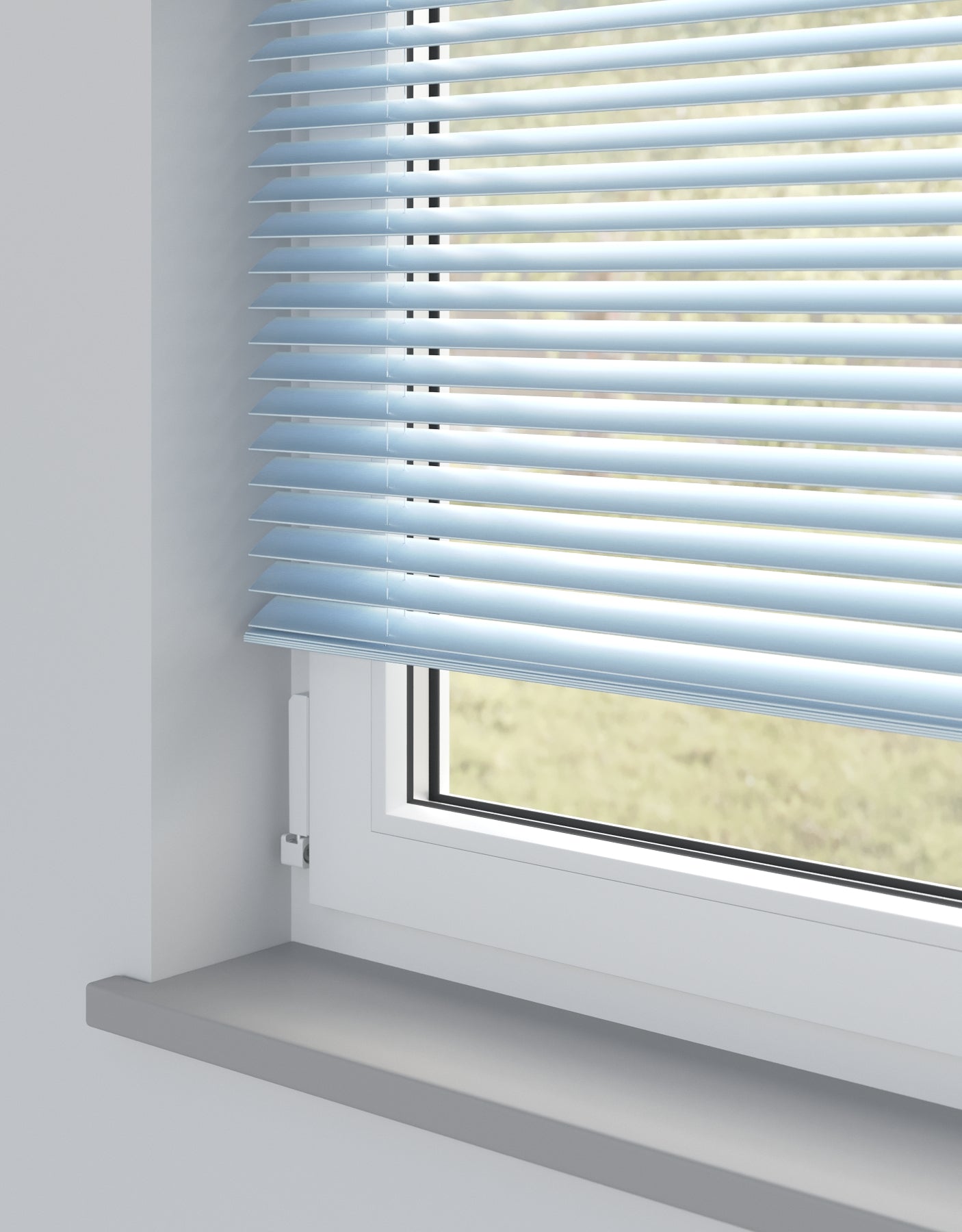 Blue Haze Special Metal Venetian Blind - Online Blinds Express