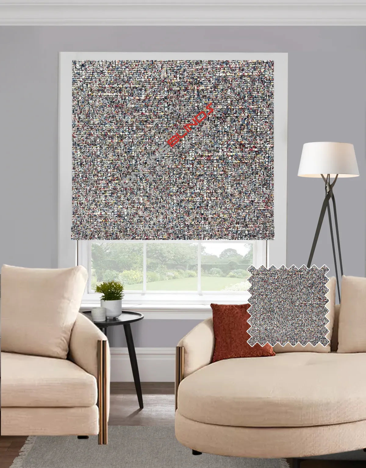 Boucle Confetti EB - Roman Blind