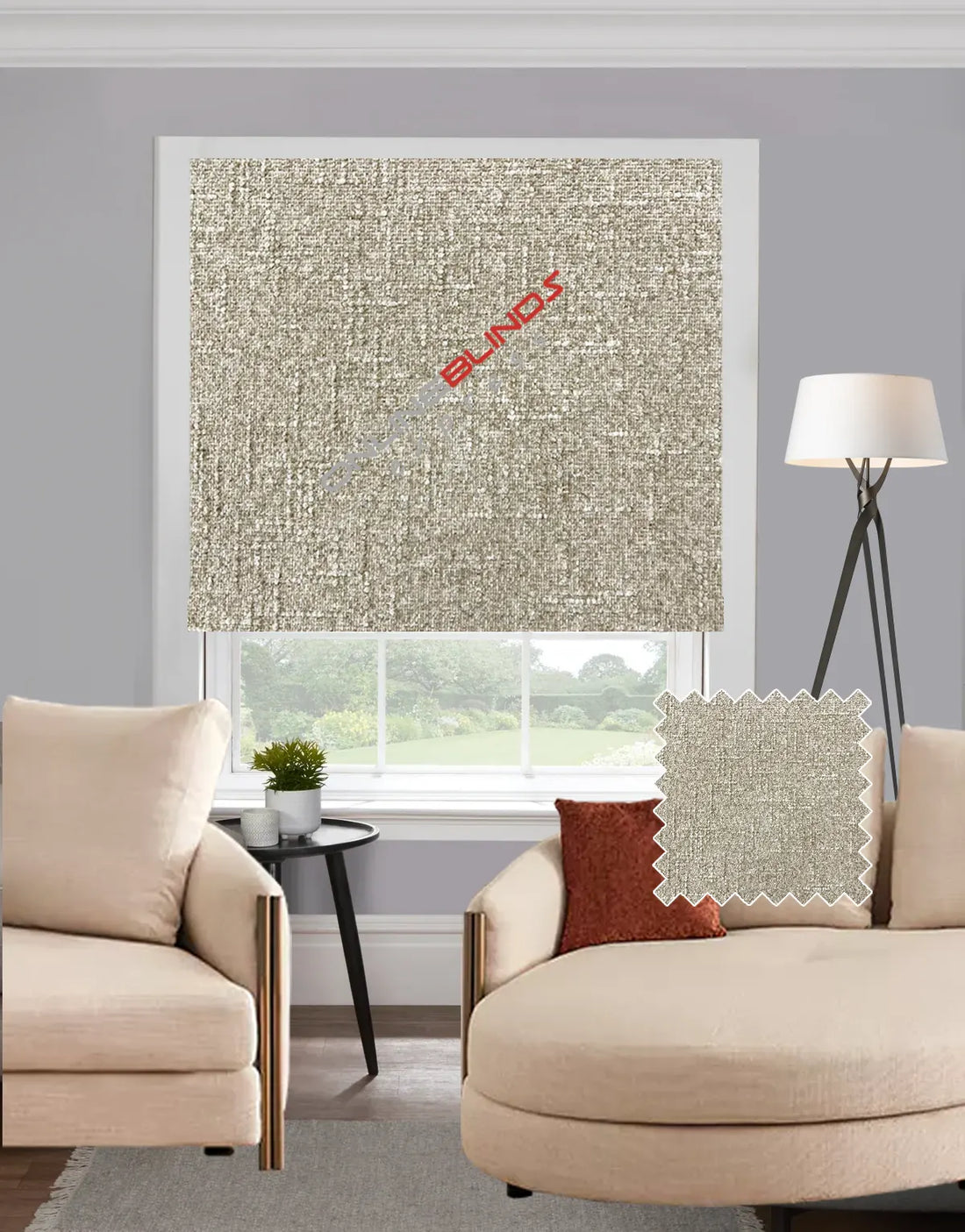 Boucle Cosmic Dust EB - Roman Blind - Online Blinds Express