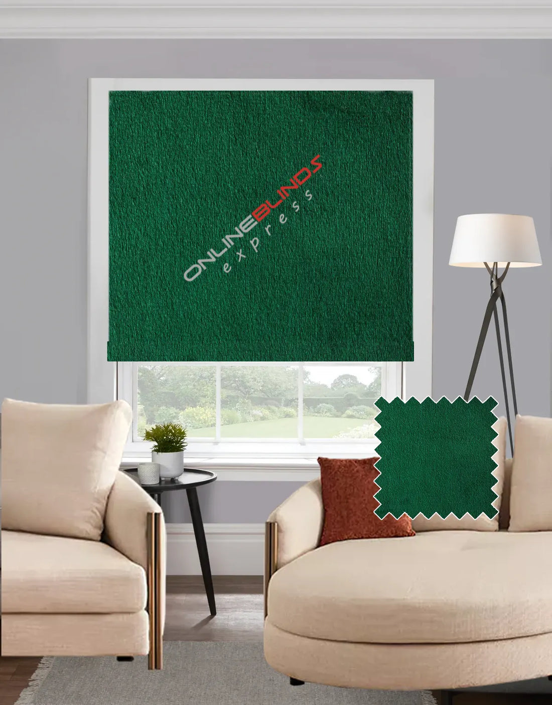 Bursa Emerald EB - Roman BLind - Online Blinds Express