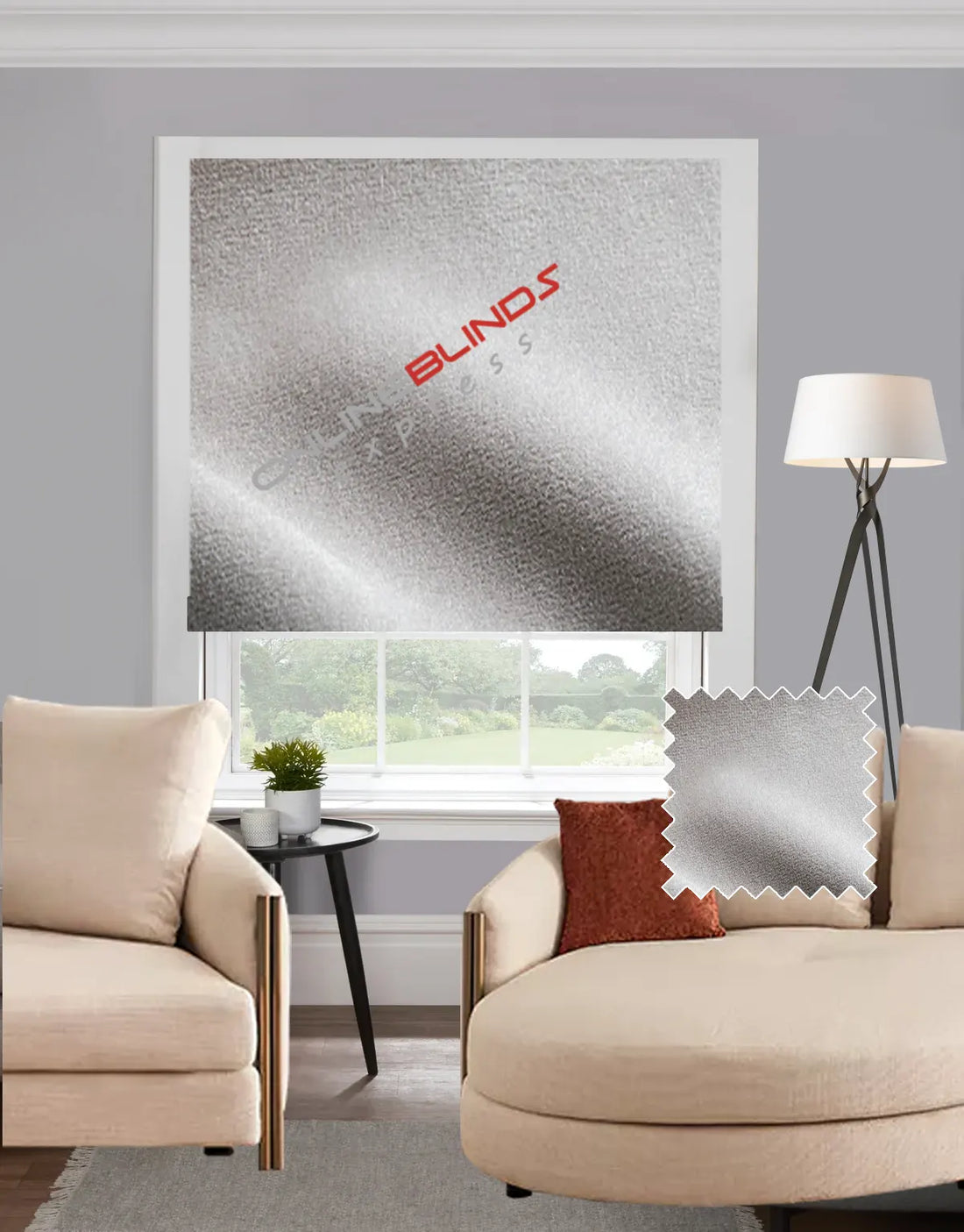 Bursa Pebble EB - Roman Blind - Online Blinds Express