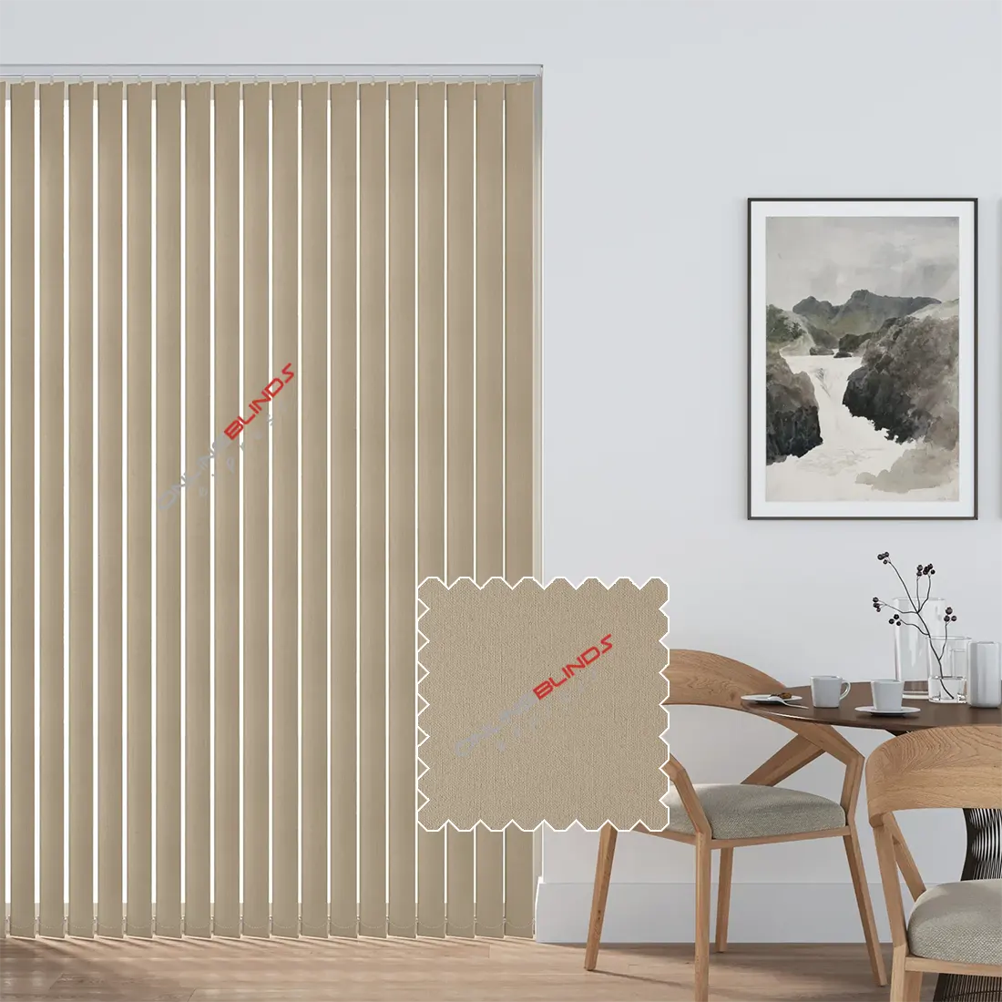 Cairo Beige - Blackout Replacement Slats