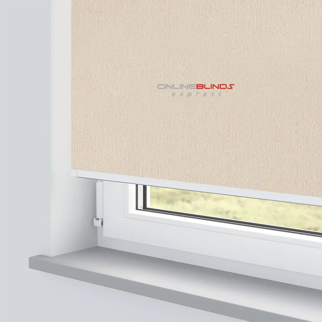 CAIRO CREAM MOTORISED ROLLER BLIND - Online Blinds Express
