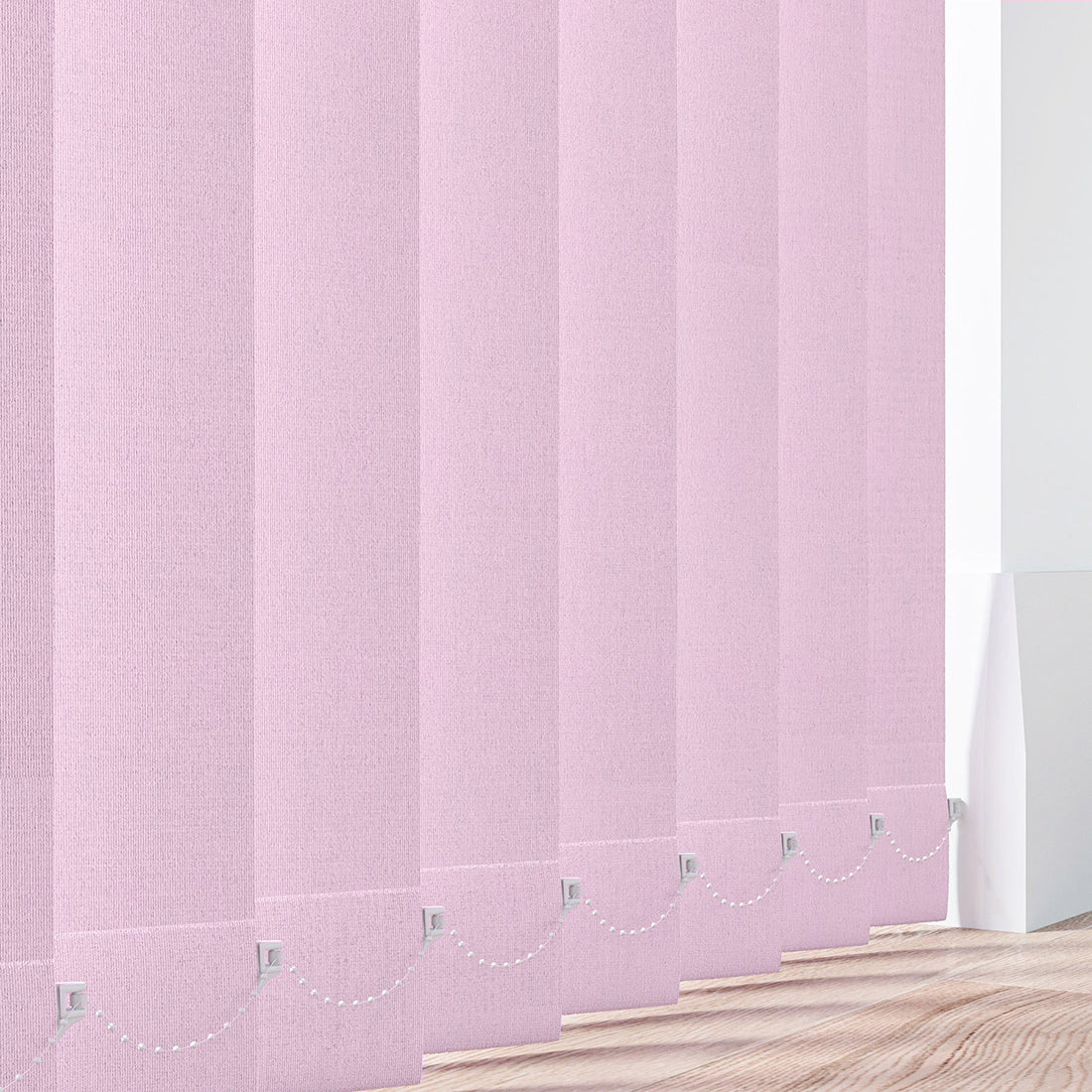 Cairo Pink - Blackout Vertical Replacement Slats - Online Blinds Express
