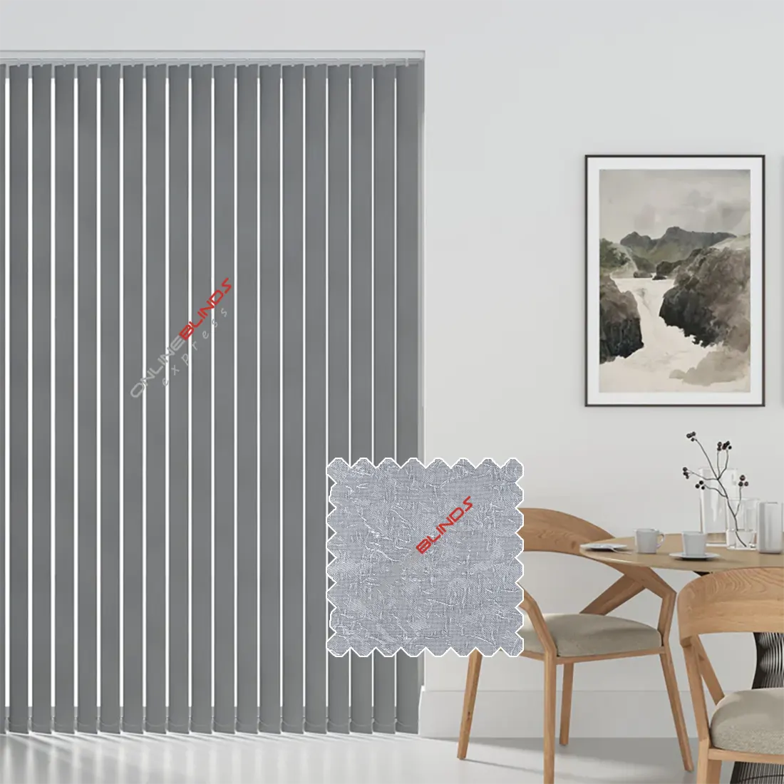 California Steel - Grey Replacement Slats - Online Blinds Express