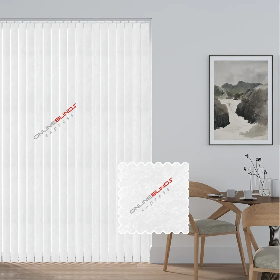 California White - Replacement Slats - Online Blinds Express