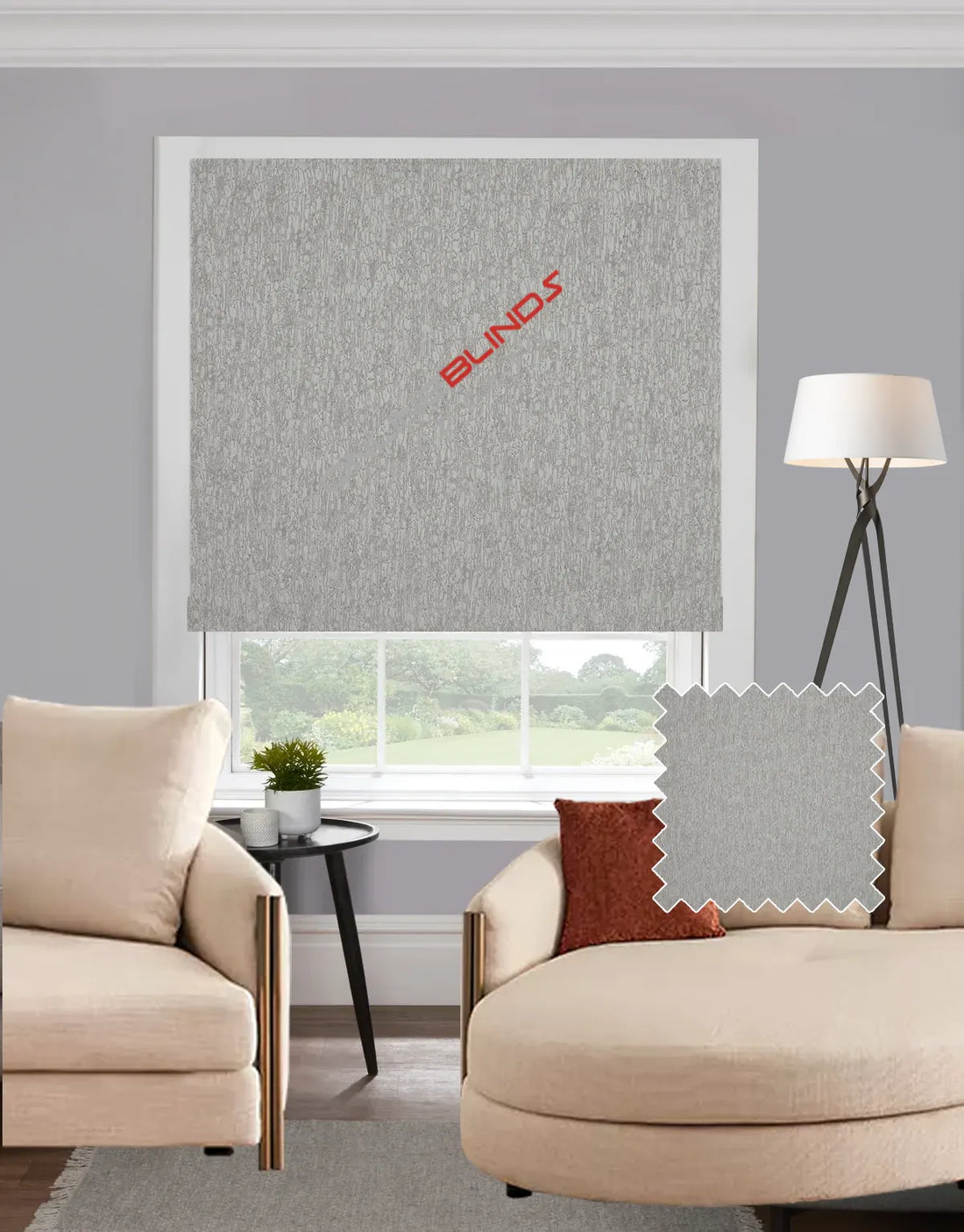 Celina Shell EB -Roman Blind - Online Blinds Express