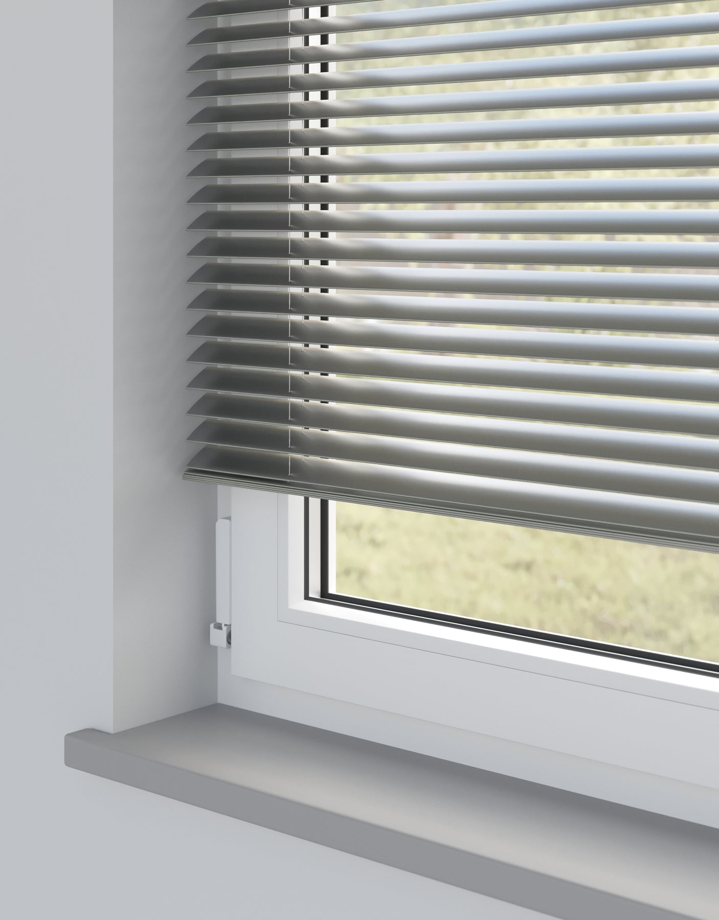 Charcoal Grey Standard Metal Venetian Blind