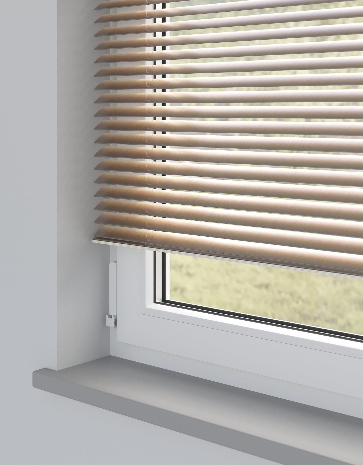 Copper Standard Metal Venetian Blind