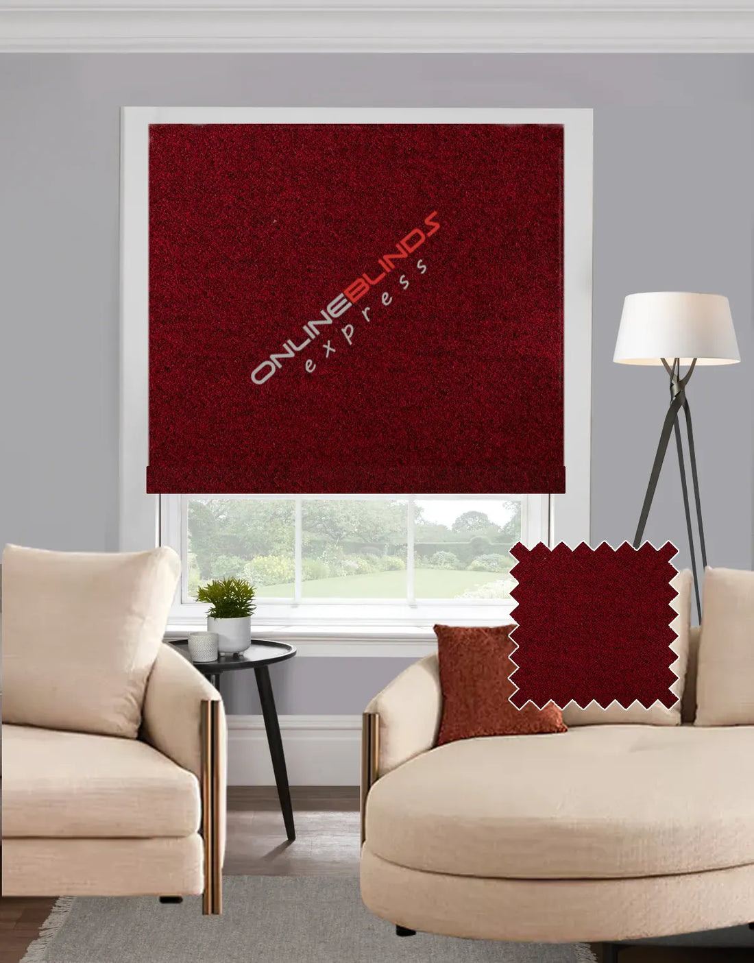Dalyan Claret EB - Roman Blind - Online Blinds Express