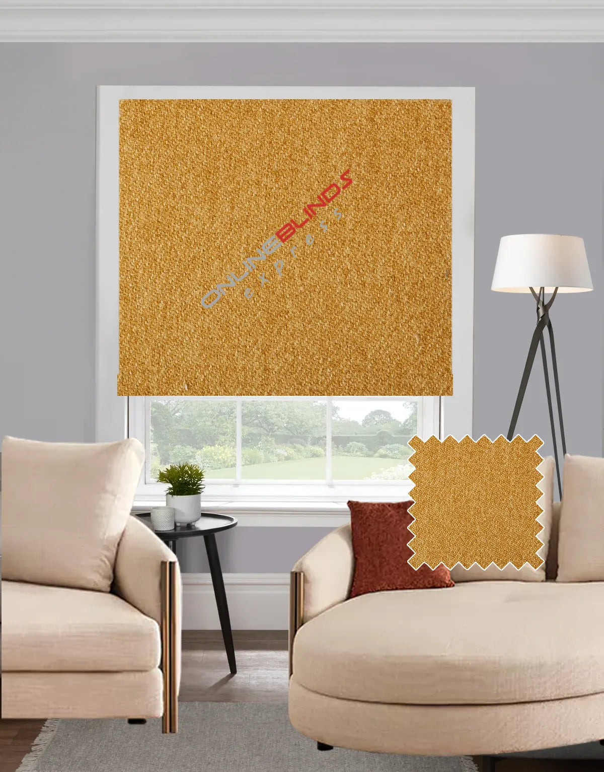 Dalyan Gold EB - Roman Blind