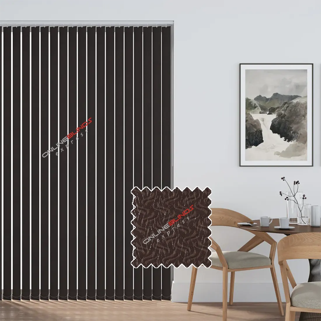 Dolphin Brown - Replacement Slats - Online Blinds Express