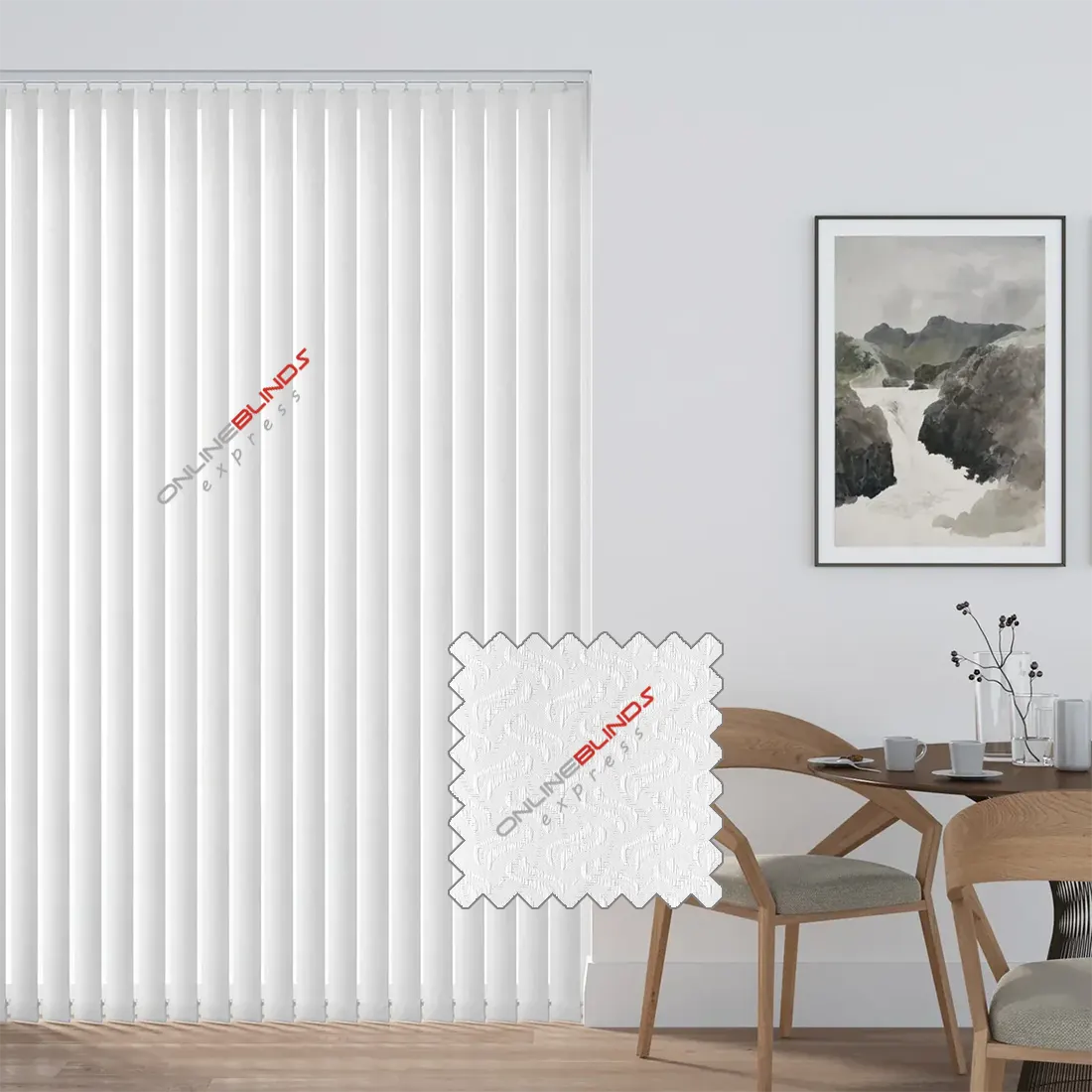 Dolphin White - Replacement Slats - Online Blinds Express