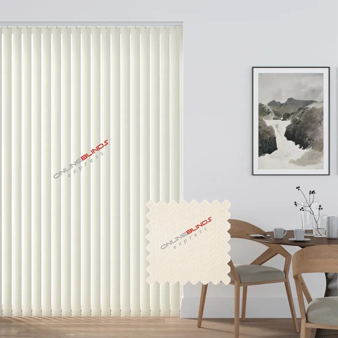 Feather Weave Cream - Replacement Slats - Online Blinds Express