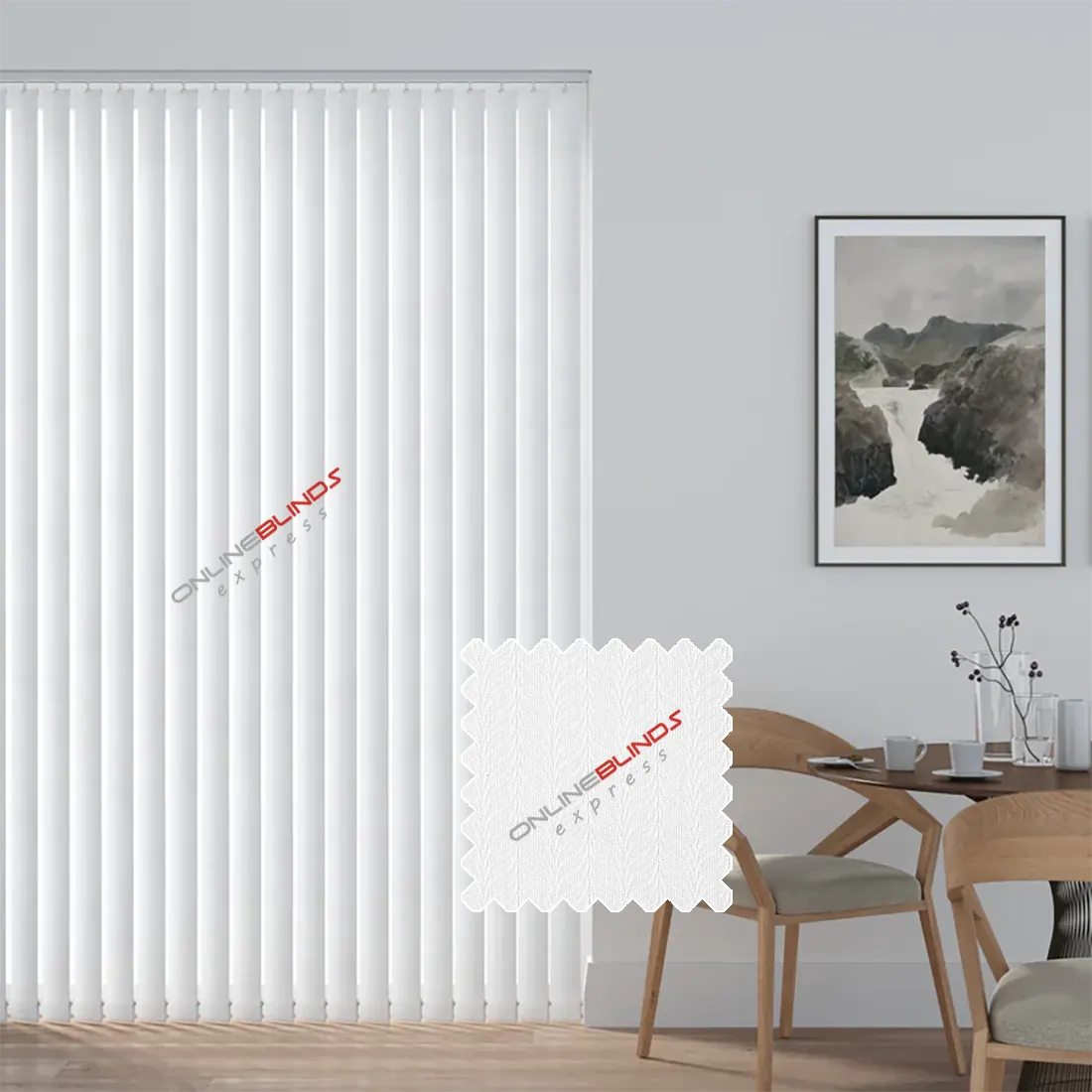 Feather Weave White - Replacement Slats - Online Blinds Express