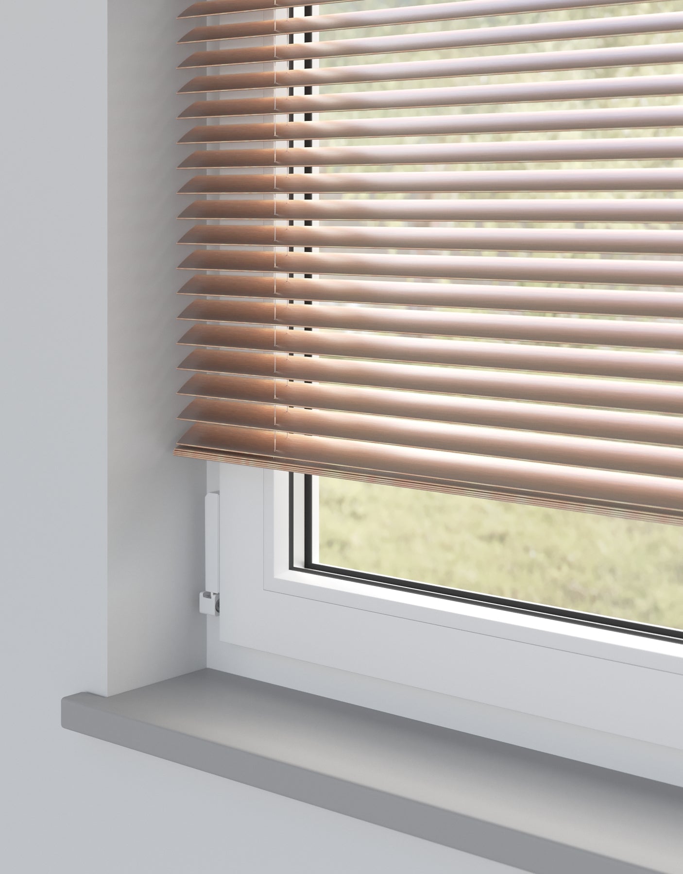 Gold Copper Standard Metal Venetian Blind