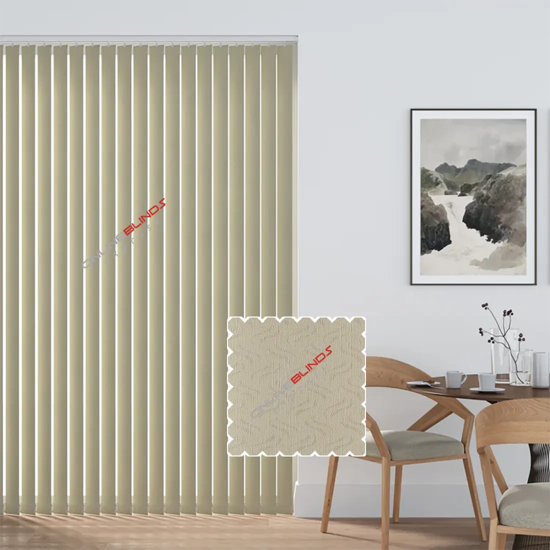 Gravity Cream - PVC Waterproof Replacement Slats - Online Blinds Express