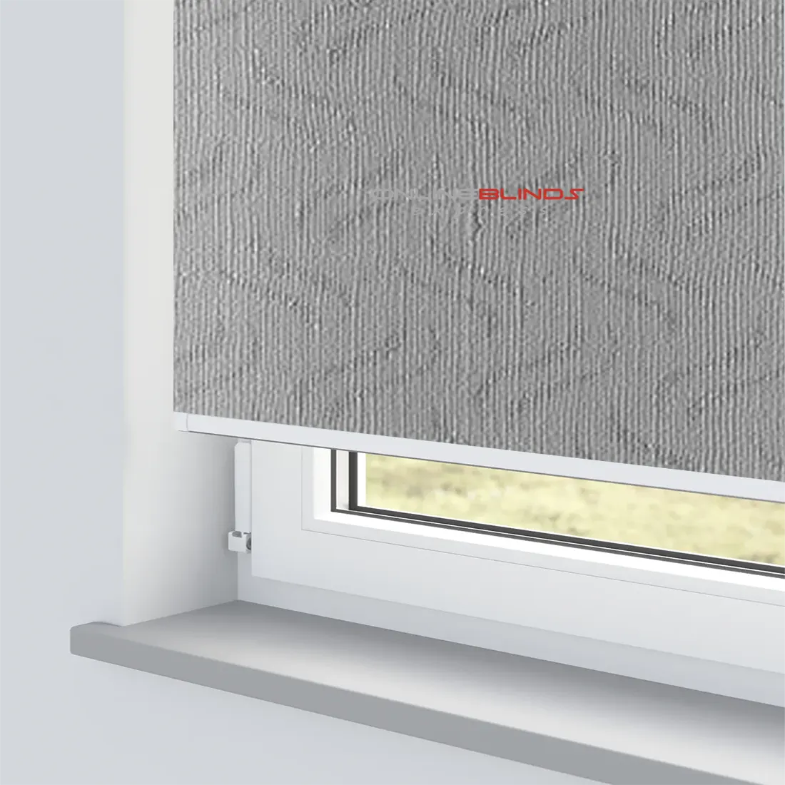 GRAVITY GREY – WATERPROOF BLACKOUT ROLLER BLIND - Online Blinds Express