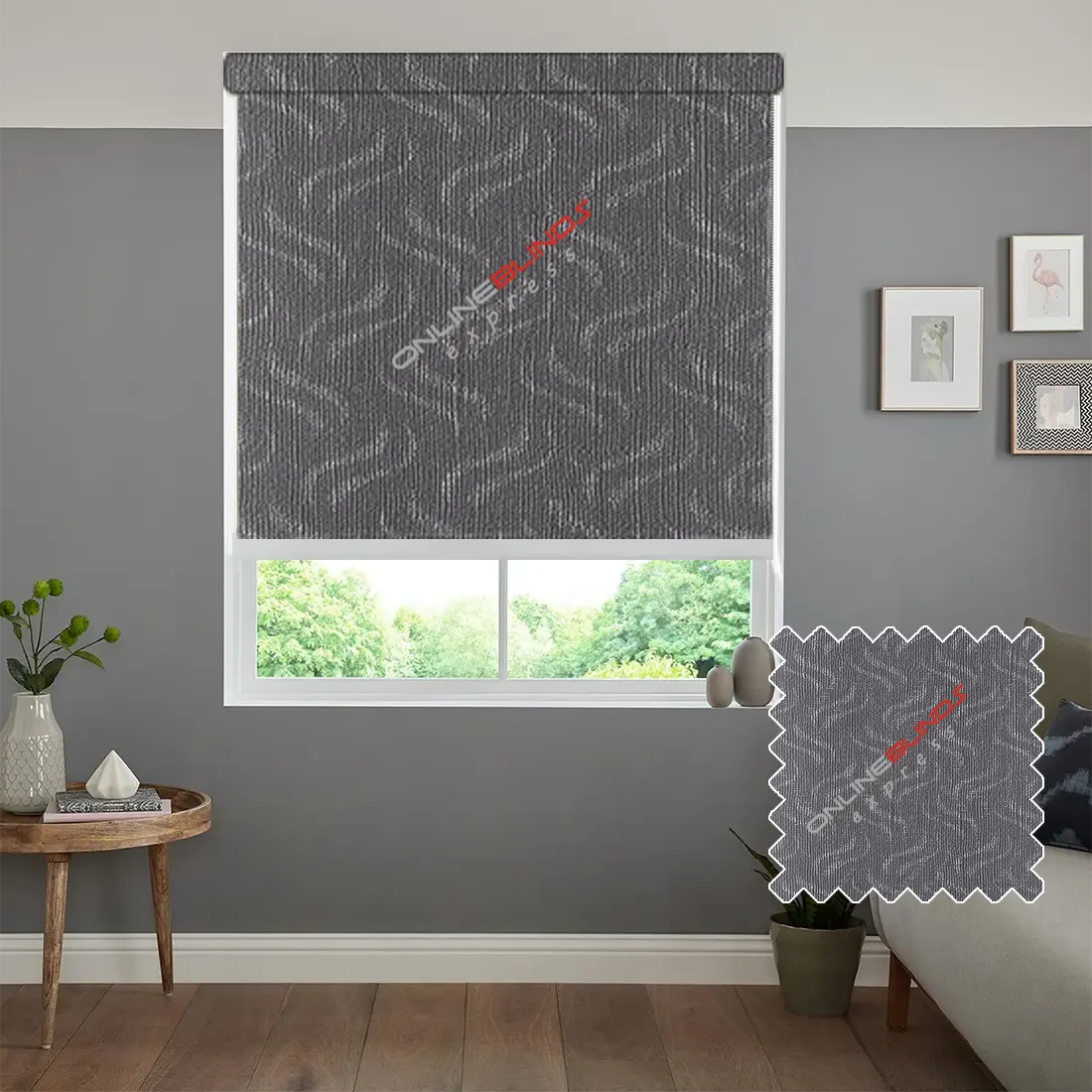 GRAVITY STEEL – WATERPROOF BLACKOUT ROLLER BLIND